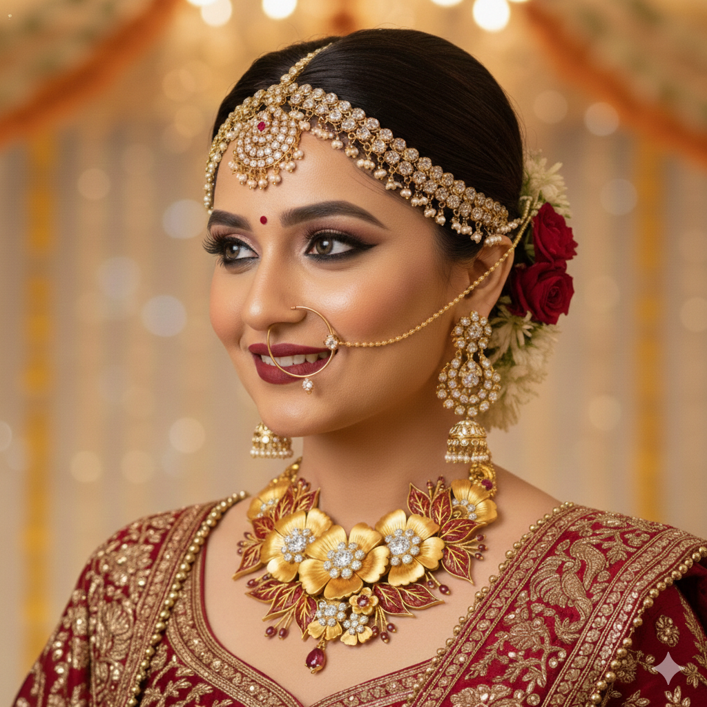 Luxury Jewelry CAD Design Digital File | 22K Gold Necklace Blueprint | Diamond Ruby Necklace | Production Ready | Limited 20 Buyers.
